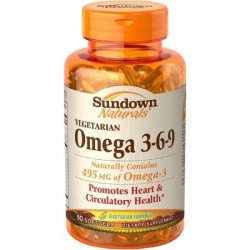 Sundown Naturals Vegetarian Omega 3-6-9