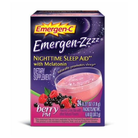 Emergen-C Emergen-Zzzz (24 Count, Berry PM Flavor)