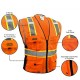 Class 2 Deluxe Safety Vest - 50 Pieces